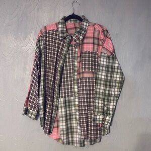 NWOT plaid top